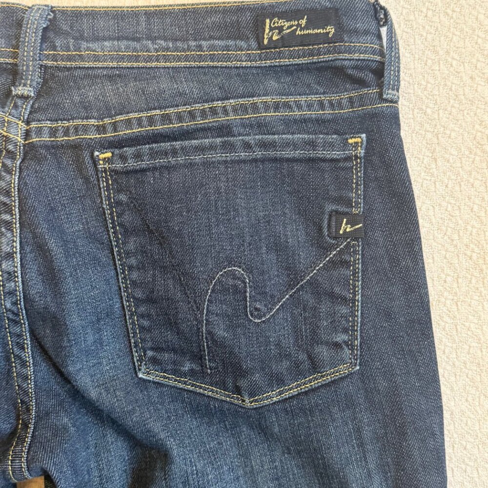 COH Citizens of Humanity Ingrid #002 Low waist flair Size 30. Like New - Picture 4 of 11